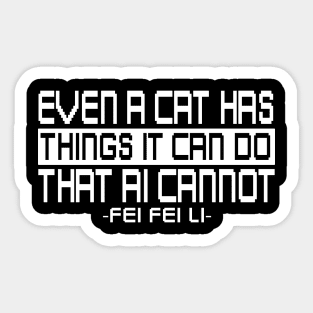 AI Quote Sticker